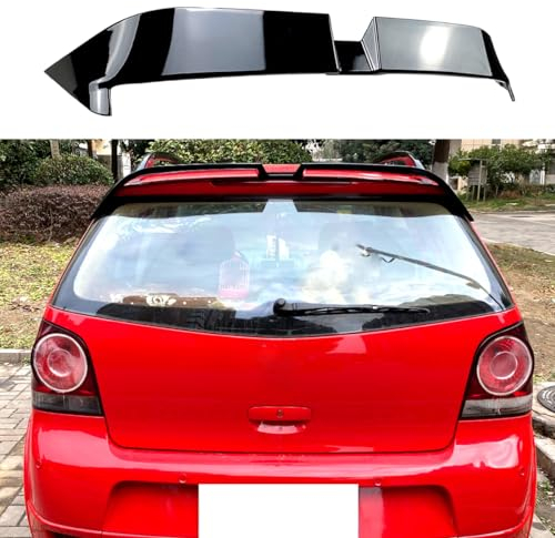 LHZPGC Auto-Heckspoiler für VW Polo 9N 2003-2008, ABS-Heckkofferflügel-Spoilerlippe