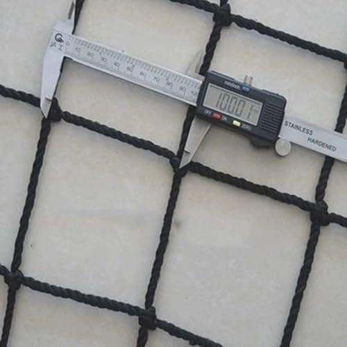 Home Railing Fence Anti Falling Safety Rail Net Wear-resistant Trampoline Enclosure Safety Net, for Decoration Balcony Stairs QSTGX(10cm,4x8m(13x26ft))