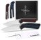 Scandinoff Doppelpack Him&Her Klappmesser – Taschenmesser Einhandmesser für Outdoor, Jagd & Selbstverteidigung, Klappmesser Outdoor, Hochwertiges Wandermesser mit Ergonomischem Griff (Classic)