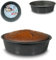 ARCA, Teglia Alta Diametro 16 cm per Friggitrice ad Aria e Forno, Antiaderente e Adatta alla Lavastoviglie, Ideale per Torte e Altre Ricette, in Alluminio, Made in Italy