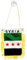 Syrien Kleine Hängende Flaggen 8x12cm Doppelseitig Tassels Syrer Kleine Wimpelbanner Für Internationale Eventdekorationen