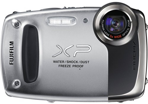 Fujifilm FinePix XP50 Compact Digital Camera 14.4 Megapixels 5 x Zoom Silver