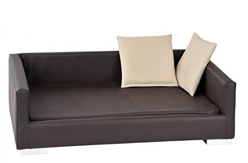 Silvio Design Hundesofa Lucky, braun Gr. 1, ca. 40x70x20 cm