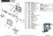 Makita 313140-8-7570 Saw Blade Holder Original Replacement Part 4327