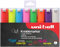 Uni-Ball 186408 - Fenster- & Kreidemarker UNI CHALK PWE-8K, 8 mm, Keilspitze, 8er Set, sortiert