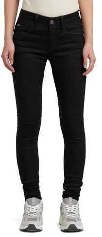 G-STAR Femme Jean Lynn D-Mid Waist Super Skinny, Bleu (Rinsed D06333-9142-082), 25W / 30L
