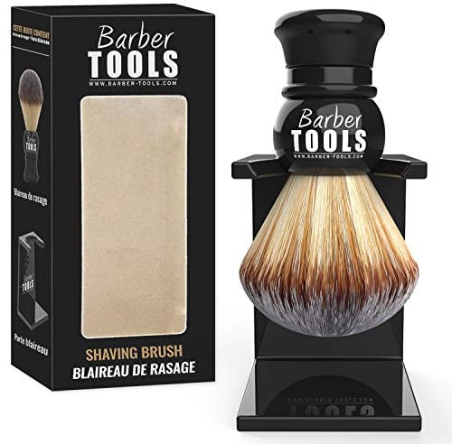 Barber Tools Blaireau de Rasage avec Porte