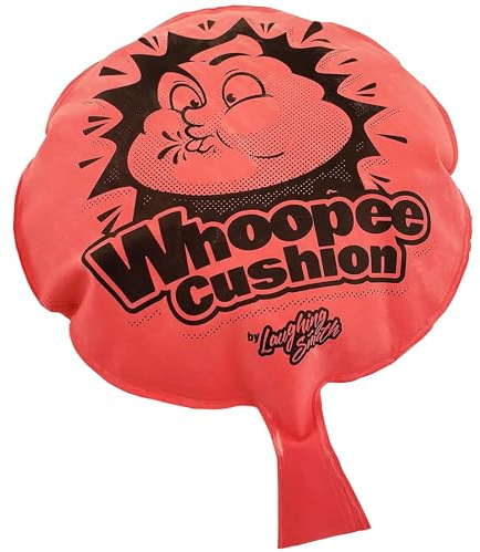 Laughing Smith Mega 8-inch Whoopee Cushion - Giant Fart Sound Prank Toy for Kids - Perfect Joke or Gag Gift, Funniest Fart Game - Durable Woopy Cushion for Parties and Playtime