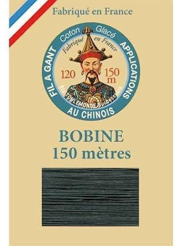 Sajou Bobine de Fil à Gant - Fil Patchwork et appliqué Fil Au Chinois - Fabriqué en France - Coloris 895 : Houx