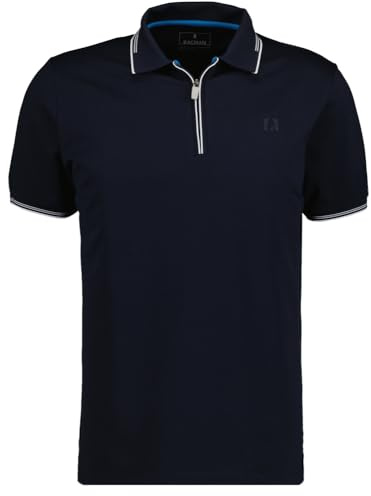 RAGMAN Herren Poloshirt mit Tipping, modern fit Dunkelblau-711, XL
