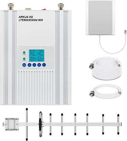 ARKUS 4G. Amplificador lte800/egsm 900 Alta Potencia para Zona de Mala Cobertura