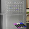HIIMIEI Magnetic Fridge Calendar, 15.7” x 11.8” Clear 2 Set Acrylic Magnetic Whiteboard for Fridge with 6 Dry Erase Markers 3 Colors, Reusable Dry Wipe Clean Weekly Planner Board for Menu, Meal, Memo