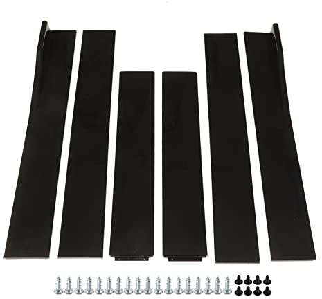 Minigonne Laterali per Auto, Minigonne Laterali per Carrozzeria 2,2 M, Diffusori per Labbra Splitter per Estensioni della Linea di Fondo Inferiore,gonne laterali auto