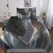 Rochile Game of Thrones Bettwäsche Set 3D Print Bettbezug,bettwäsche Mikrofaser Bettbezug, Mit Reißverschluss Und Kissenbezug Für Schlafzimmer, Weiche Bequemer Single（135x200cm）