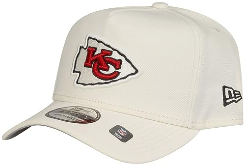 New Era 9Forty A-Frame Cap - Kansas City Chiefs Chrome White