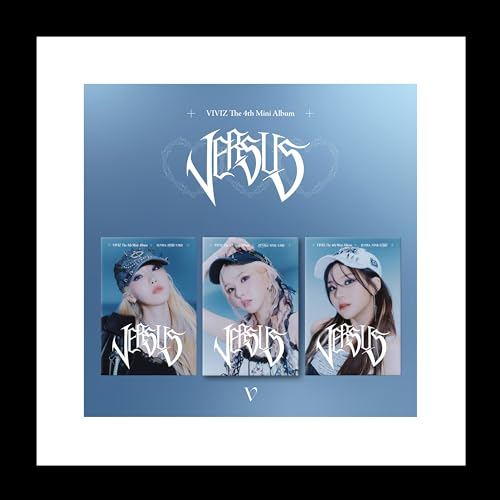 VIVIZ VERSUS 4th Mini Album Contents+Photocard+Sticker+Tracking Sealed (PLVE Random Version)