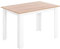 MyosHome - Esstisch, Küchen- oder Wohnzimmer-Tisch, Sonoma Eiche Weiß, 110 x 70 x 74 cm. Namur