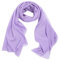 lifwimner Chiffon Schal Damen, Sommer Festliche Schal für Abendkleid, Stola Hijab 175x70 cm Leichte Schals und Tücher Chiffontücher für Braut Sommer Hochzeits (Violett, 175x70 cm)