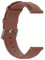 Lederarmband Kompatibel mit Nerunsa P66D Smartwatch Armbänder, 22mm Weiche Ersatzriemen Leder Uhrenarmbänder Ersatzarmband Wasserdicht Replacement Armband, Braun