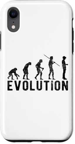 Hülle für iPhone XR VR Virtual Reality Evolution Funny Vintage