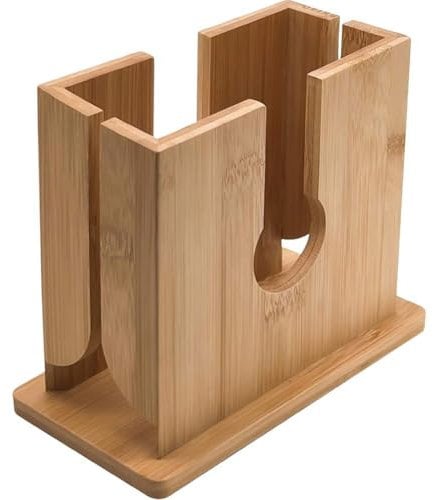Lpitoy Bagel Slicer Bamboo Bagel Cutter Bagel Slicer Multifunctional Bagel Cutter Reusable Bagel Slicer Holder