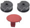 Bobine per filo per decespugliatore Bosch ART 36-36 LI, ART24/24+, ART 27/27+, ART 30/30+, bobina di ricambio F016800351 (2 bobine, 1 coperchio bobina)