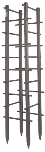 Rankhilfe Turm grau Höhe 150 cm