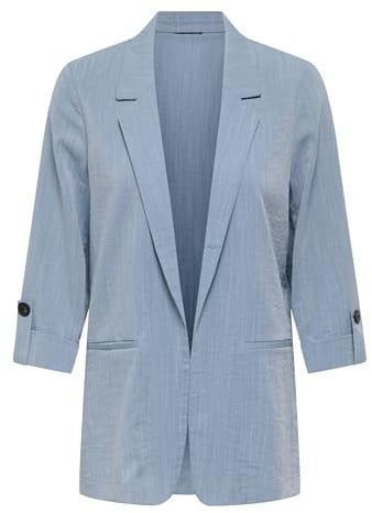 ONLY Onlmarsa 3/4 Blazer WVN Noos, Blekt denim, M