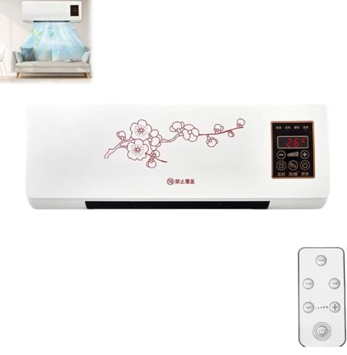 Climatiseur Portable Climafy Split Max Mural Multifonction Ultra-Puissant Mobile Avec Télécommande Et Minuterie(#C)