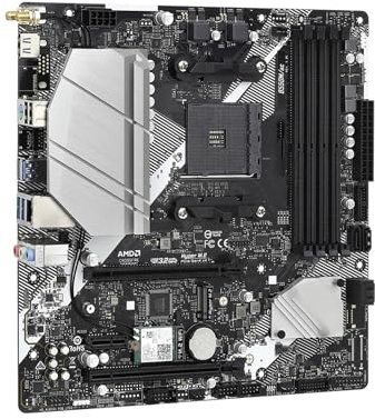 schede madri Scheda madre Fit For ASRock B550M/AC Socket AM4 B550 supporta CPU Ryzen 5 5600 4500 3200G 3600 5700X DDR4 128 GB NVMe SSD Micro ATX