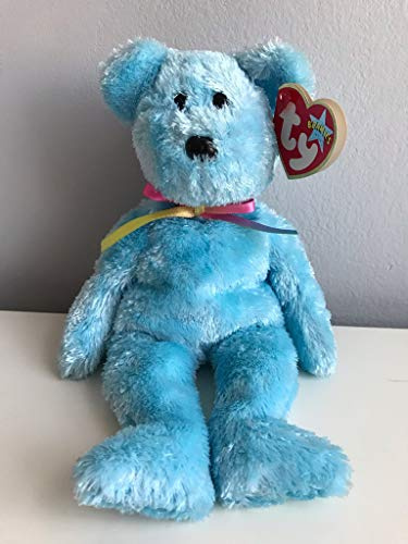 TY Beanie Baby - SHERBET the Bear (Blue Version)