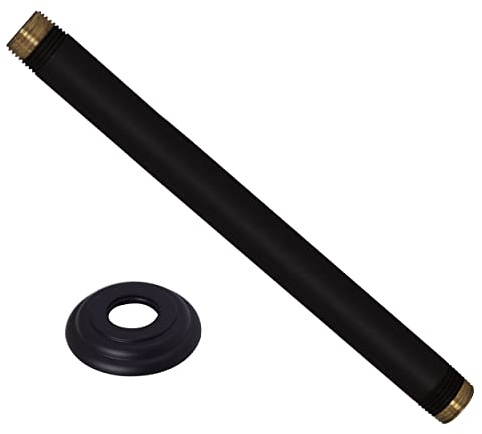WESTBRASS D3612A-62 IPS Brausearm, Matte Black
