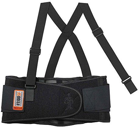 Ergodyne Rückenstützgürtel Standard Proflex 1100SF, XL 11605 (Stützgürtel Rückenstütze Rückenschutz Rückenschonen Rückenstützgurt)