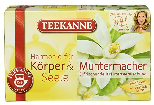 Teekanne Muntermacher Kr?uterteemischung, 20 Beutel, 40 g