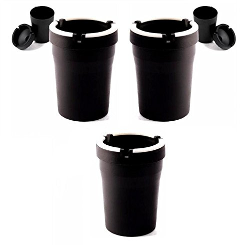 5x Sturmaschenbecher glow in the dark Aschenbecher Windaschenbecher