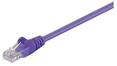 MicroConnect b-utp510p 10 m Cat 5e U/UTP NETWORK CABLE (UTP) Network Cable – Purple (10 m, RJ-45 RJ45, Cat 5e, U/UTP Patch Cable (UTP), Purple)