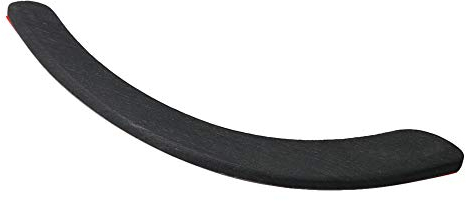 Yibuy 19,5x1,4 cm Schwarz Figurierte Palisander Gitarre Armlehne Teil für 39-41 Zoll Akustikgitarre