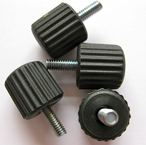 2 viti a galletto M5 x 20 mm per fresa e sega, dado ad ala, telecamera audio elettronica