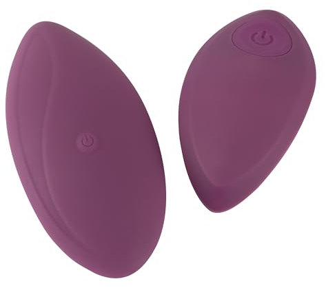 ORION Auflegevibrator - stimulierende Vibro-Zunge für Frauen, mit 10 verschiedenen Vibrationsmodi, für G-Punkt-Massagen, wiederaufladbar, lila