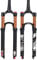 BUCKLOS 26/27.5/29 Travel 120mm MTB Air Suspension Fork, Rebound Adjust 1 1/8 Straight/Tapered Tube QR 9mm Manual/Remote Lockout XC AM Ultralight Mountain Bike Front Forks
