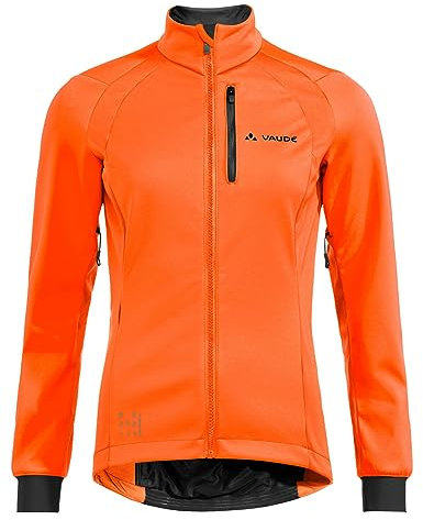 VAUDE Damen Women's Posta Softshell Jacket, Neon Orange, 42 EU