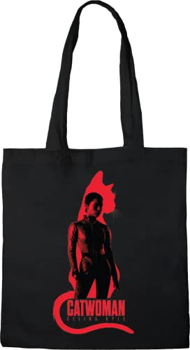 DC Comics BAG CAT WOMAN, Referenz: BWTHEBABB003, Schwarz, 38 x 40 cm
