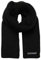 Superdry Damen Essential Schal mit Rippmuster Schwarz 1SIZE