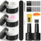 COSCELIA Gel Construction Ongle Rose Blanc Clear Poly Nail Gel Extension Nail Renforcer Gel Kit UV Réparer Ongles Cassés avec Nail Formes Outils d'art des ongles