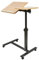 Mesa para Ordenador portátil,Escritorio de Pie Móvil para Ordenador Portátil - Mesa Auxiliar de Sofa de Altura Ajustable- Soporte Laptop con Ruedas de Bloqueo-60 * 34,5 * 58-90cm