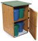 Acquista in Fabbrica Porta Secchi Per Differenziata In Legno box copribidoni MADE IN ITALY L74 x P86 x 116H