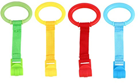 HAPINARY Kinderzimmer-Kinderbett-Ringe tragbarer Baby-Zugring Zugring Griffring zum Hochziehen des Babys