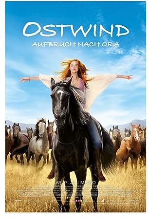 Spreadshirt Ostwind Aufbruch nach Ora Filmplakat Poster 20x30 cm, One size, Weiß