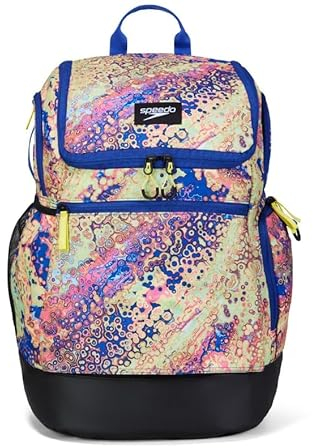 Speedo Teamster 2.0 Schwimmrucksack 35l, Farbe:Pink/Yellow