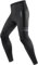 WOSAWE Winter Herren Fahrradhose, Thermo Lang Radhose 4D Gepolsterte Winddicht Radsport Leggings mit YKK Zwei Wege Reißverschluss (Neu Schwarz, XXL)
